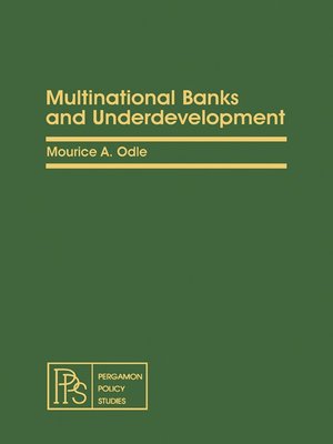 cover image of Multinational Banks and Underdevelopment